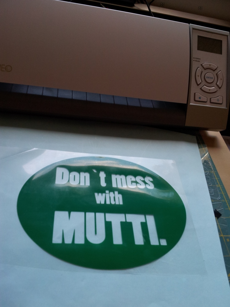 Don´t mess with Mutti.